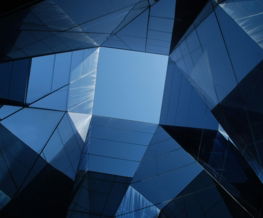 low angle photo of curtain wall building